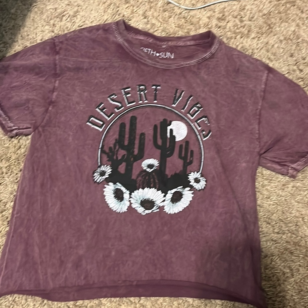 Worn once, cropped top
